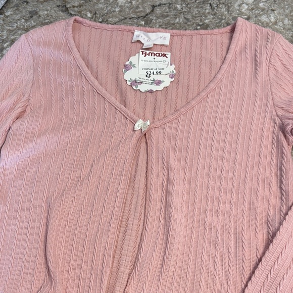 Blush Ribbed Lounge Set - Picture 3 of 5